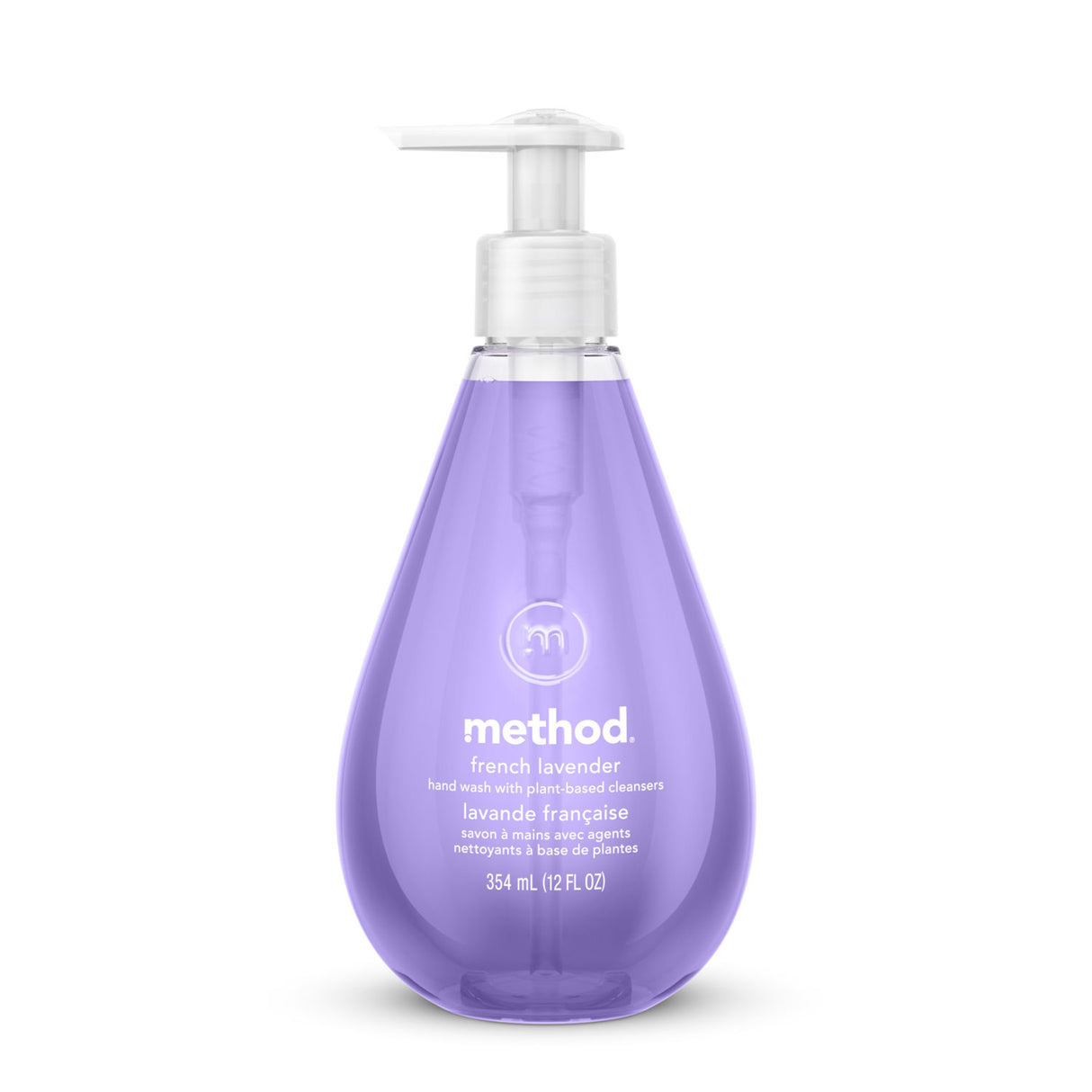 Method® Gel Hand Wash, French Lavender Scent, 12 oz. Pump Bottle (00031)