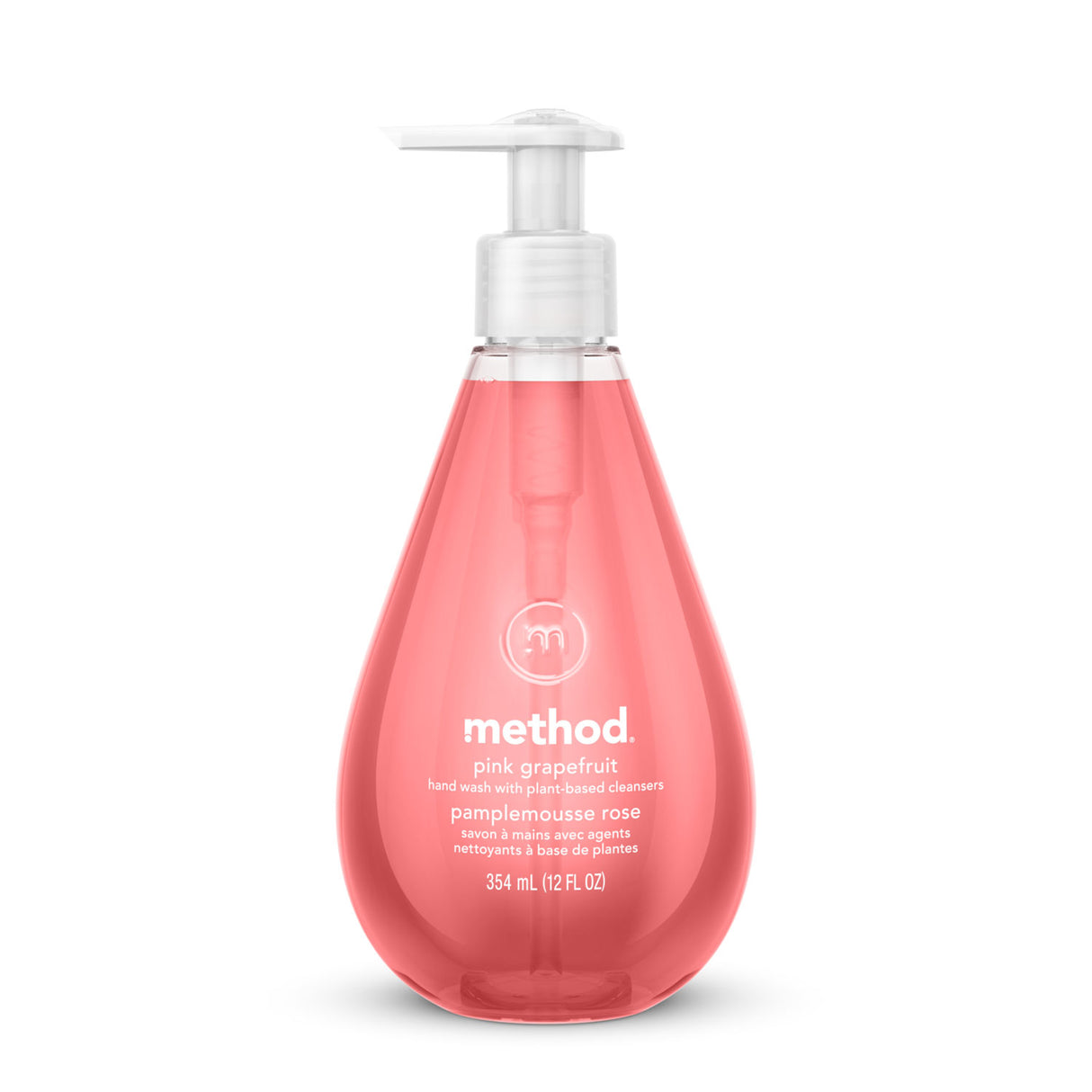 Method Gel Hand Wash, Pink Grapefruit Scent, 12 oz (00039)