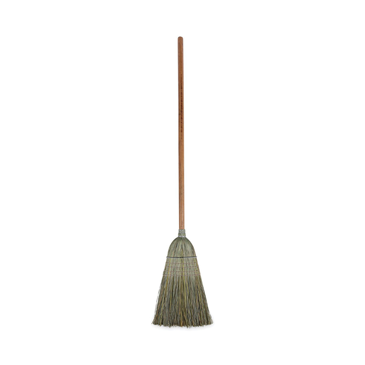 BoardwalkÂ® Warehouse Broom, Corn Fiber Bristles, 42" Wood Handle (BWK932YEA)