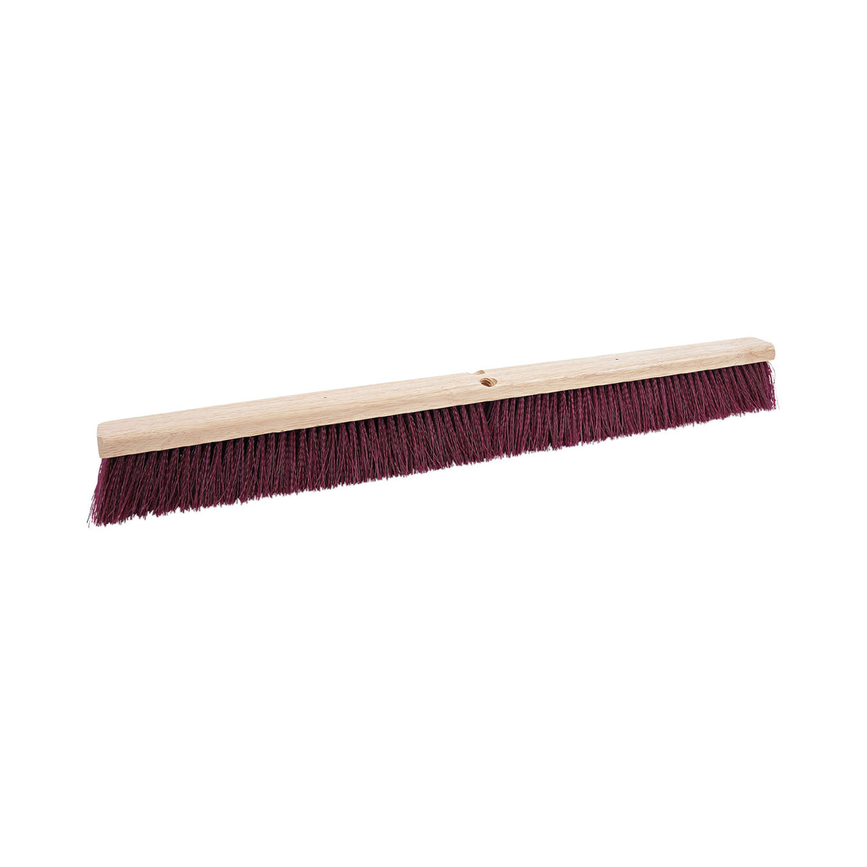 BoardwalkÂ® Floor Brush Head, 3 1/4" Maroon Stiff Plastic, 36" (BWK20336)