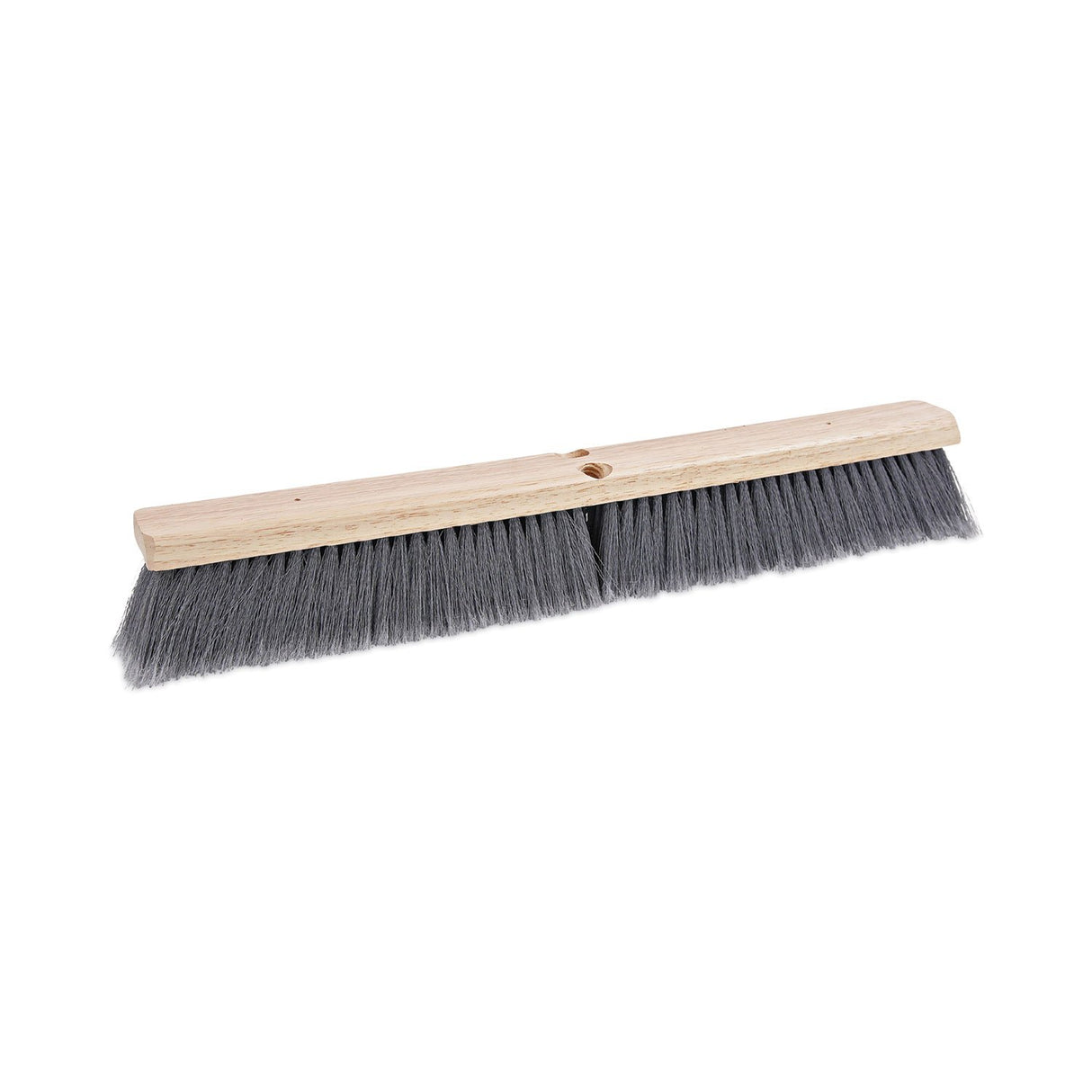 BoardwalkÂ® Floor Brush Head, 3" Gray Flagged Plastic, 24" (BWK20424)