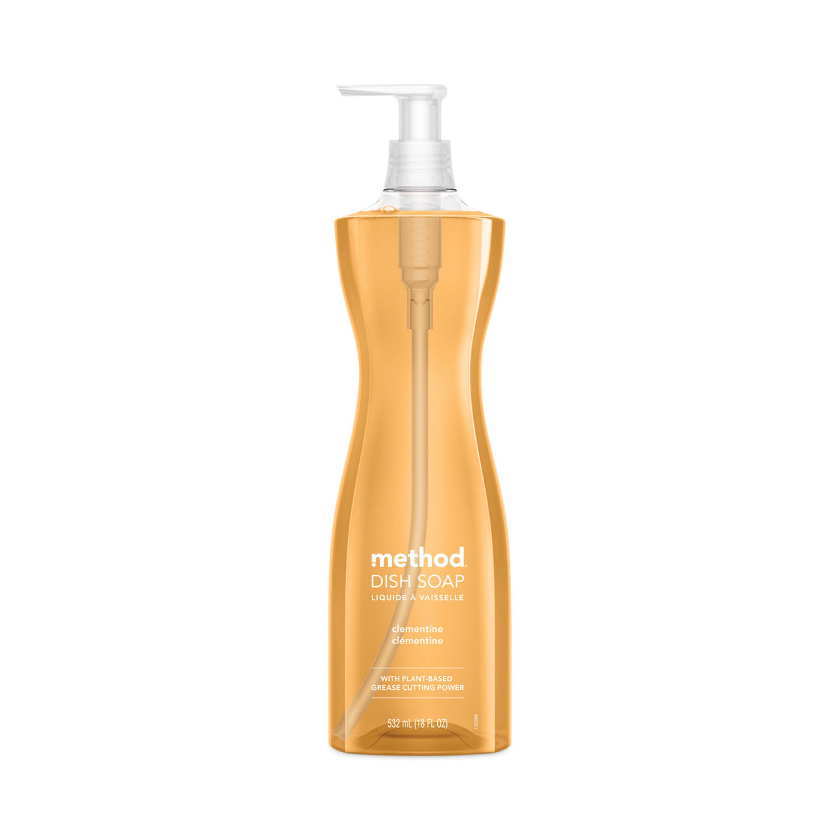 MethodÂ® Natural Dish Soap, Clementine, 18-oz Pump Bottle (00735)