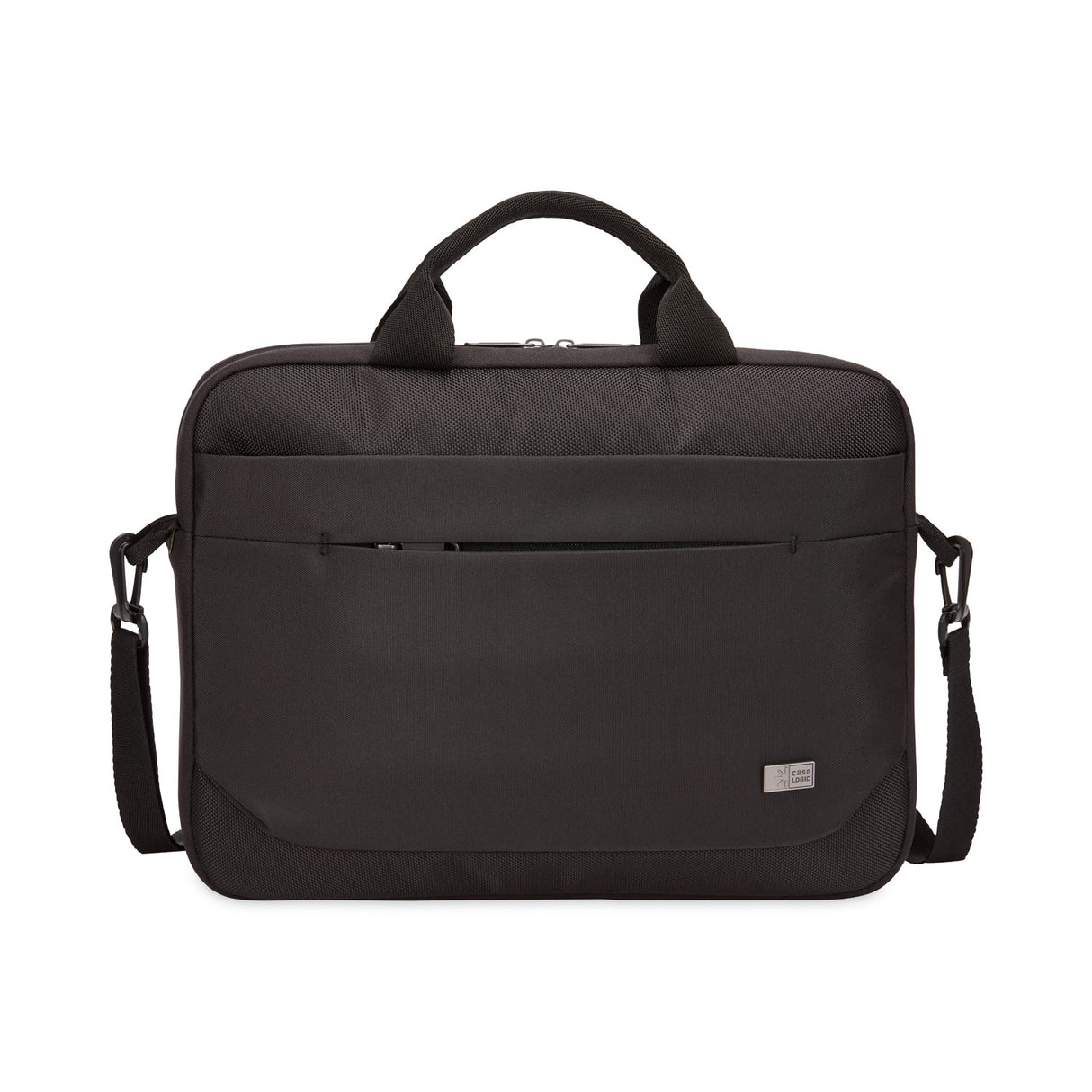 Case Logic Advantage Laptop Attache, Fits Devices Up to 14", Polyester, 14.6 x 2.8 x 13, Black (3203986)