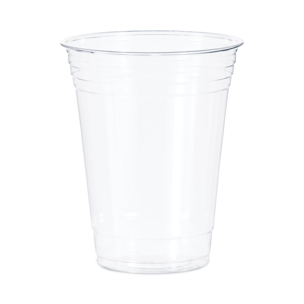 SOLO Ultra Clear PET Cups, 16 oz, Squat, 50/Bag, 20 Bags/Carton (TP16DCT)