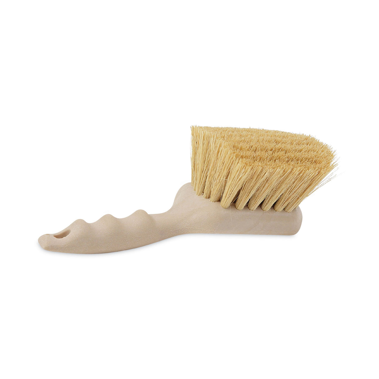 BoardwalkÂ® Tampico Bristle Utility Brush, Plastic, 8 1/2", Tan Handle (BWK4208)