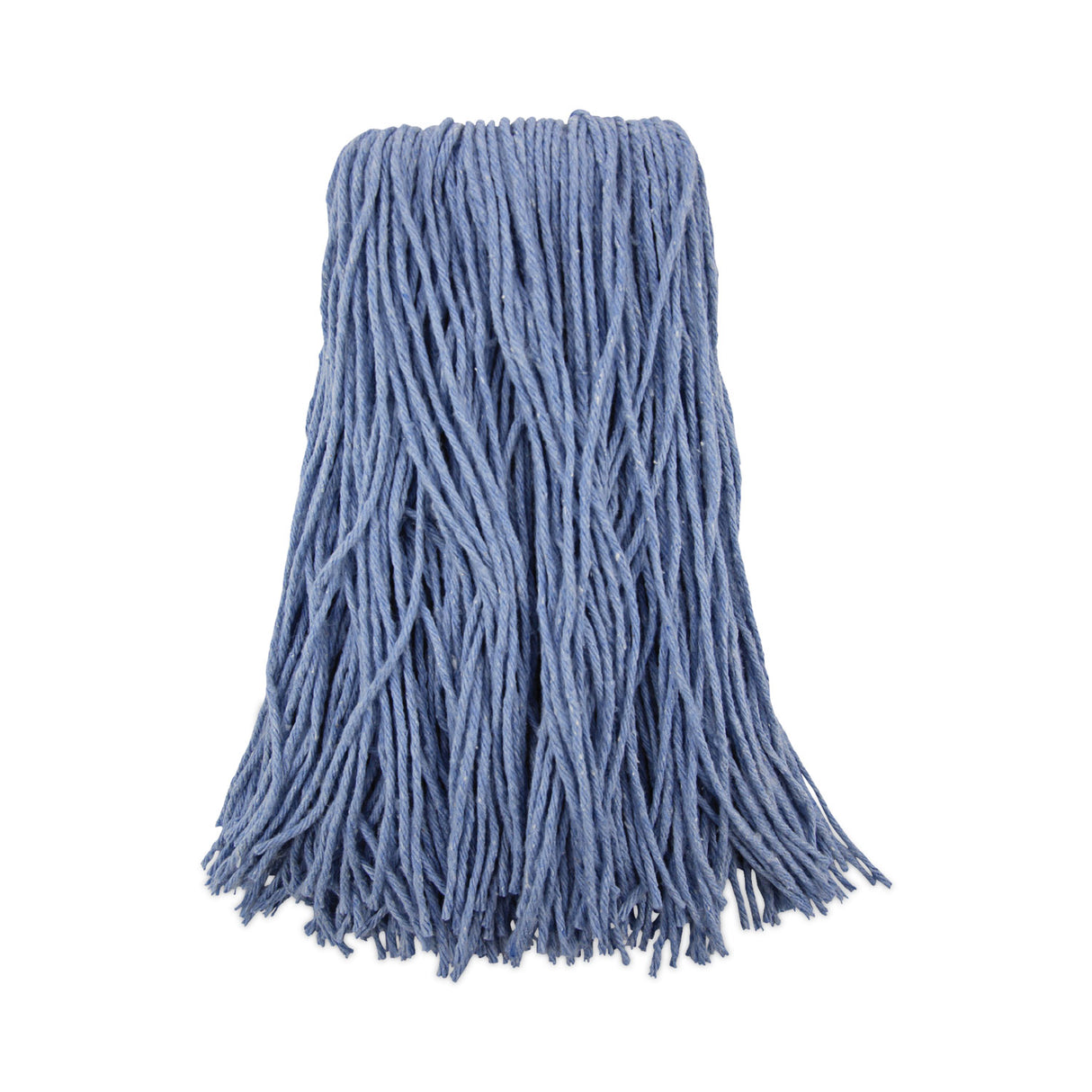 BoardwalkÂ® Standard Mop Head, Cotton/Synthetic, Blue, 12 Mop Heads (BWK2024B)