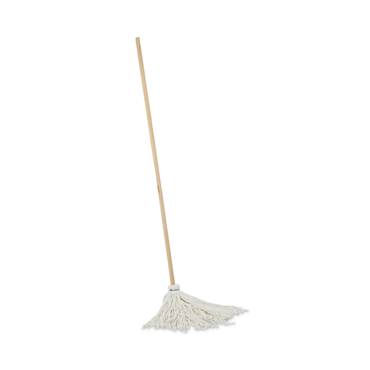 BoardwalkÂ® Deck Mop, 48" Wooden Handle, 16oz Rayon Fiber Head, 6/Pack (BWK116R)