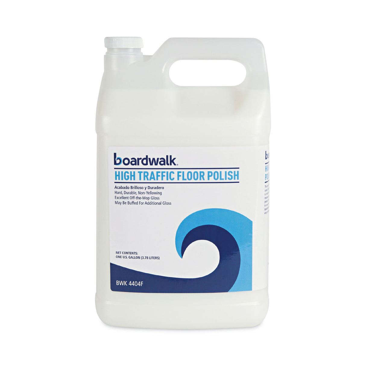 BoardwalkÂ® High Traffic Floor Polish, Fast Dry, 4 Gallons (BWK4404F)