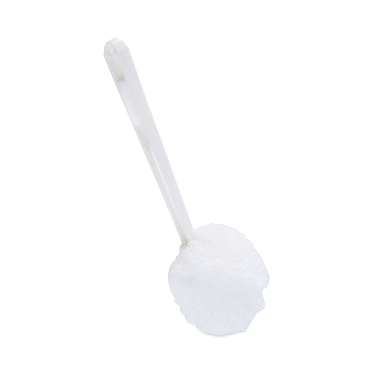 BoardwalkÂ® Toilet Bowl Mop, White, 12" Plastic Handle (BWK00160EA)