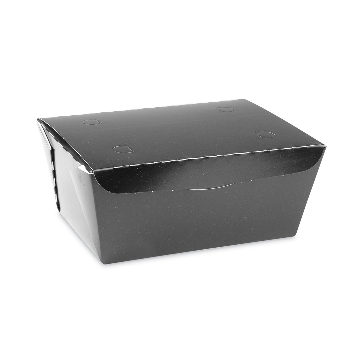Pactiv EarthChoice OneBox Paper Box, 66 oz, 6.5 x 4.5 x 3.25, Black, 160/Carton (NOB03B)