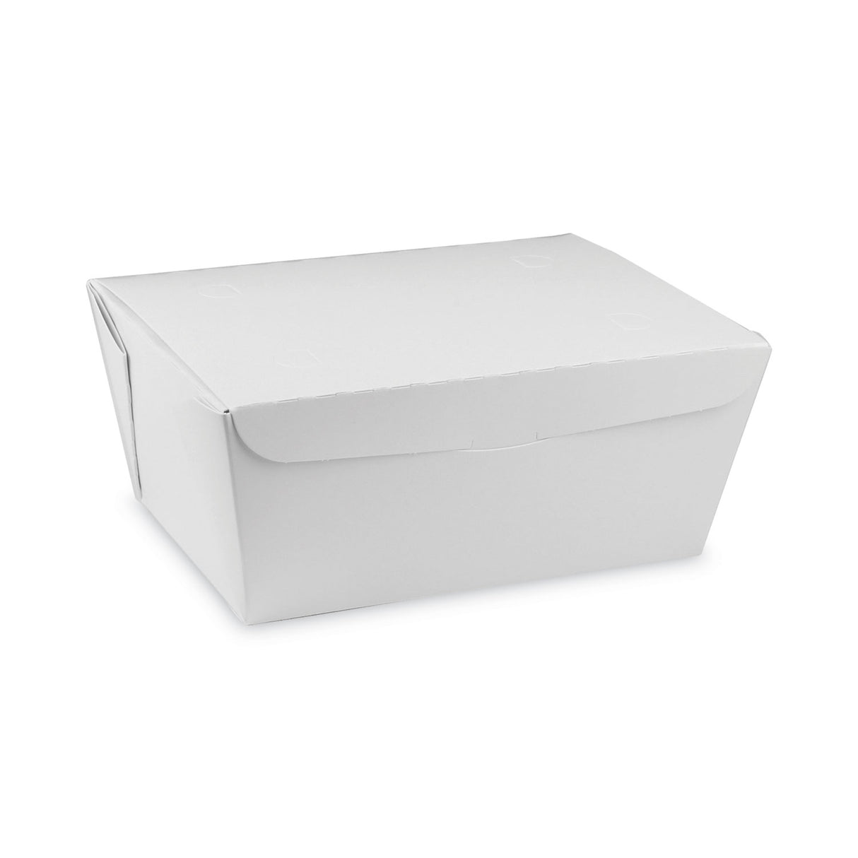 Pactiv EarthChoice OneBox Paper Box, 66 oz, 6.5 x 4.5 x 3.25, White, 160/Carton (NOB03W)
