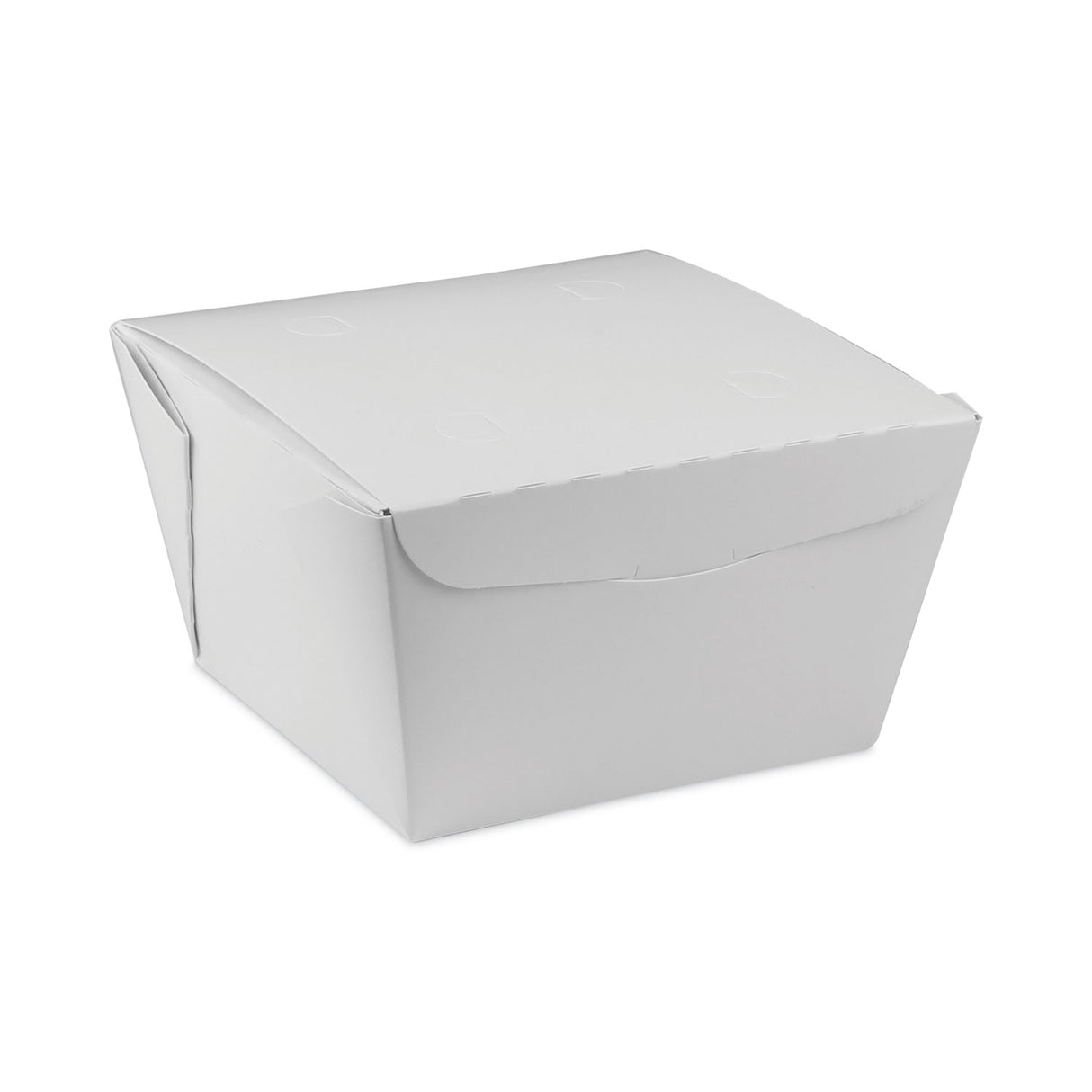 Pactiv EarthChoice OneBox Paper Box, 46 oz, 4.5 x 4.5 x 3.25, White, 200/Carton (NOB08W)