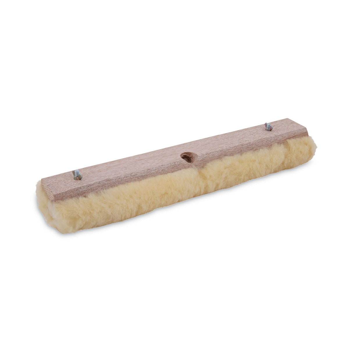 Boardwalk Mop Head, Finish Applicator, Lambswool, 14-Inch, White (BWK4414)