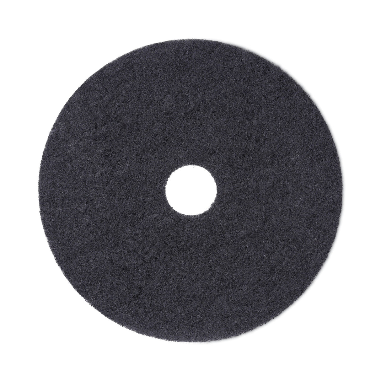 BoardwalkÂ® Standard Floor Pads, 19" dia, Black, 5/Carton (BWK4019BLA)
