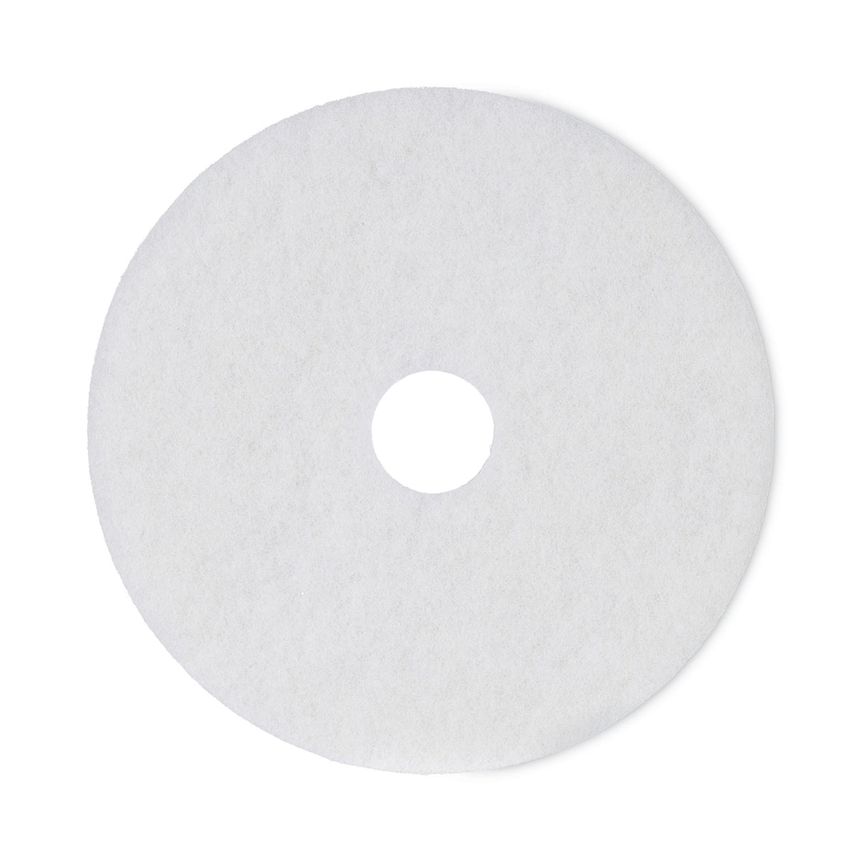 BoardwalkÂ® White 18" Floor Polishing Pads, 5 Pads (BWK4018WHI)