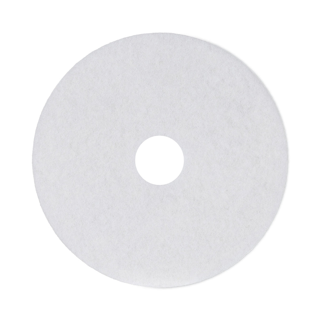 BoardwalkÂ® Standard 17-Inch Diameter Polishing Floor Pads, White (BWK4017WHI)