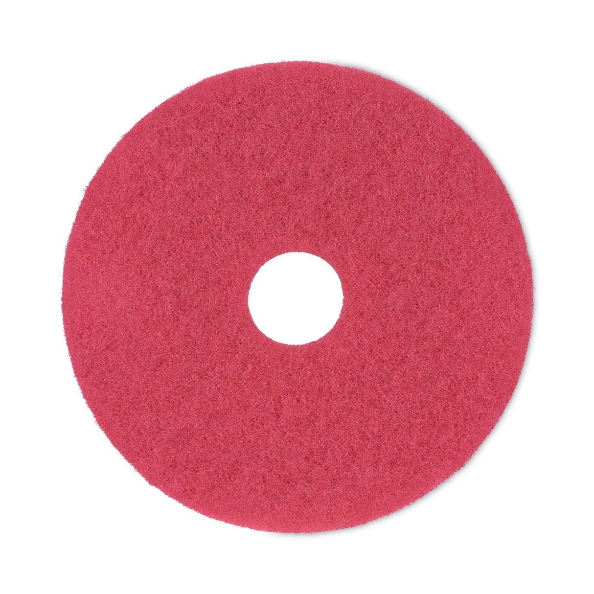 BoardwalkÂ® Standard Red 17" Buffing Floor Pads, 5 Pads (BWK4017RED)