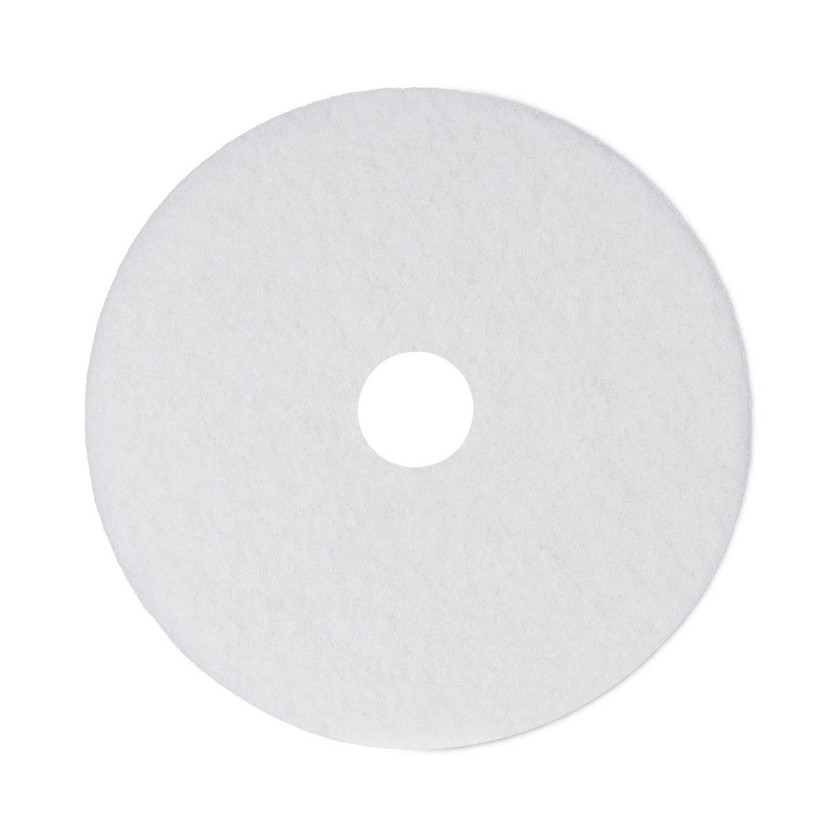 BoardwalkÂ® White 14" Floor Polishing Pads, 5 Pads (BWK4014WHI)