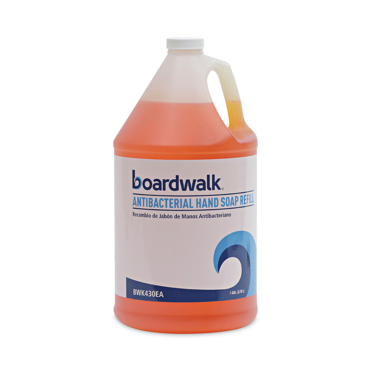 BoardwalkÂ® Antibacterial Liquid Soap, Clean Scent, 1 gal Bottle (BWK430EA)