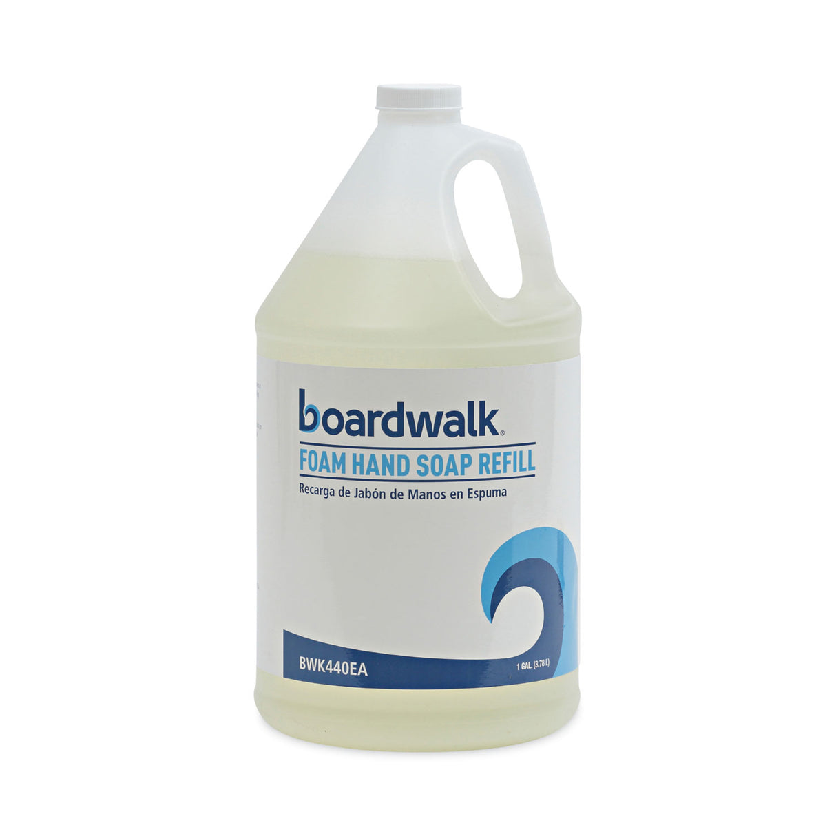 Boardwalk Foaming Hand Soap Refill, Herbal Mint Scent, 1 gal, 4/Carton (BWK440CT)