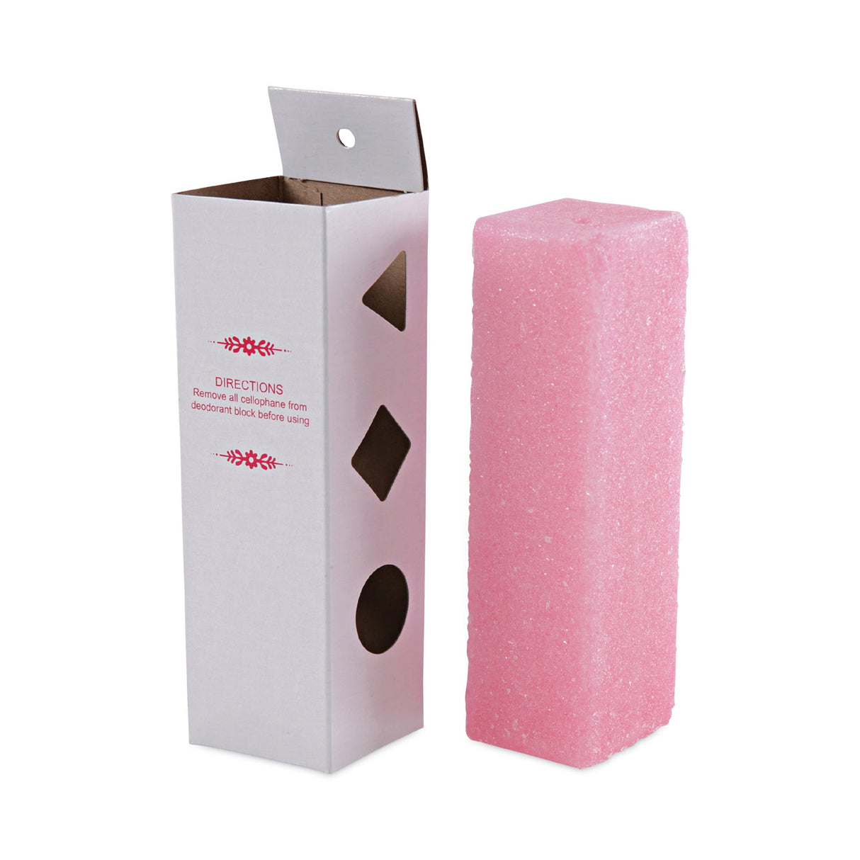BoardwalkÂ® Deodorizing Para Wall Blocks, 24oz, Pink, Cherry, 6/Box (BWKW24)