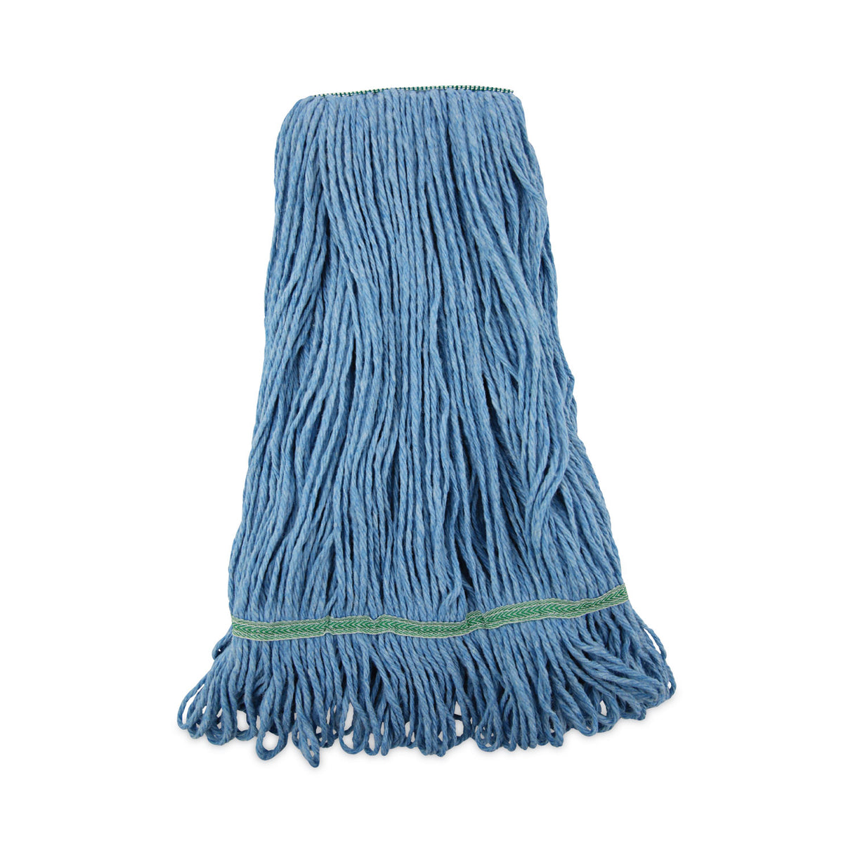 BoardwalkÂ® Blue Dust Mop Head, Medium, Looped End (BWK502BLNB)
