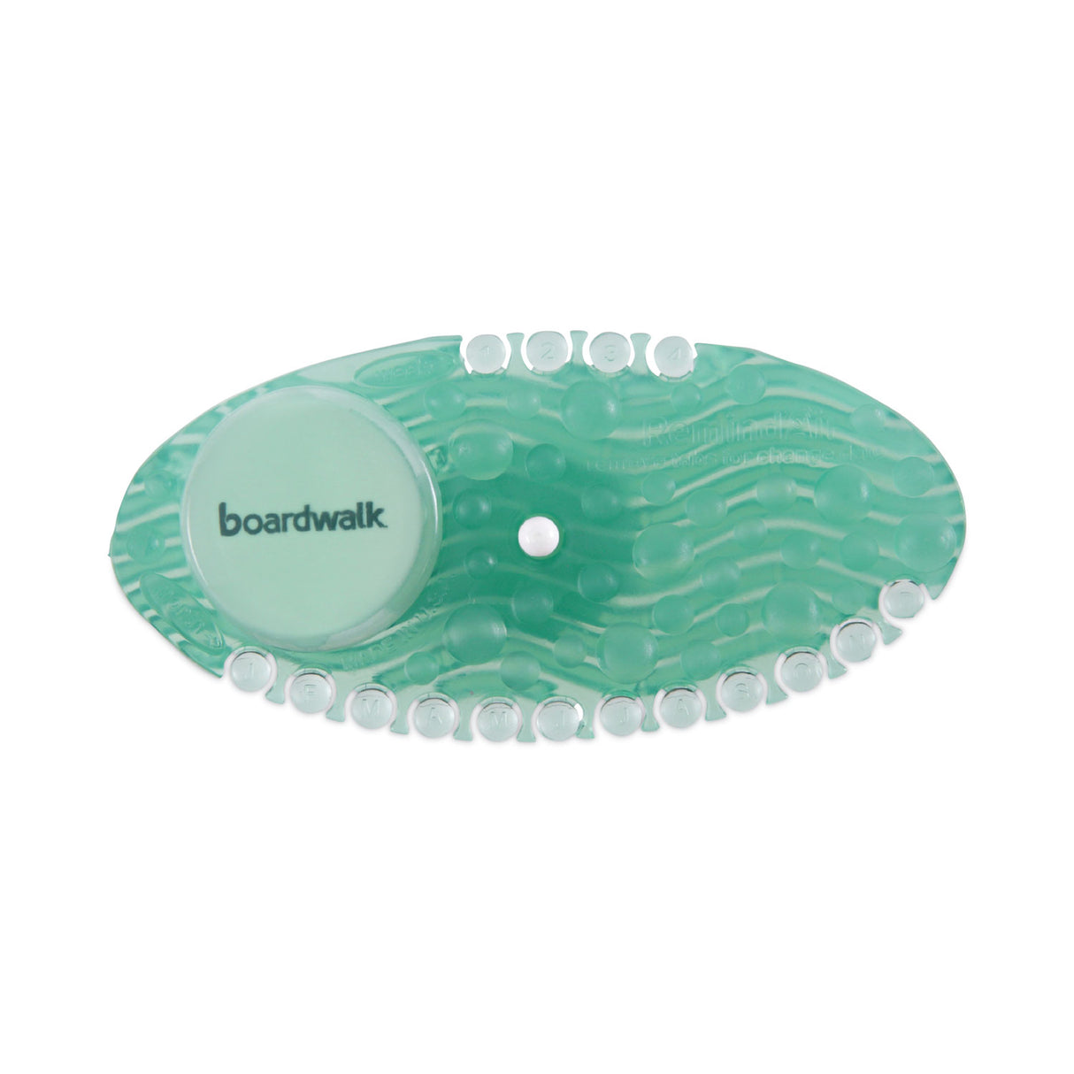 BoardwalkÂ® Curve Air Freshener, Cucumber Melon, 60 Air Fresheners (BWKCURVECMECT)