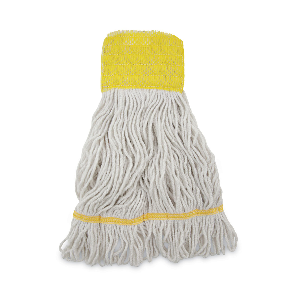 BoardwalkÂ® Mop Super Loop Head, Cotton/Synthetic, Small, 12 Mop Heads (BWK501WH)