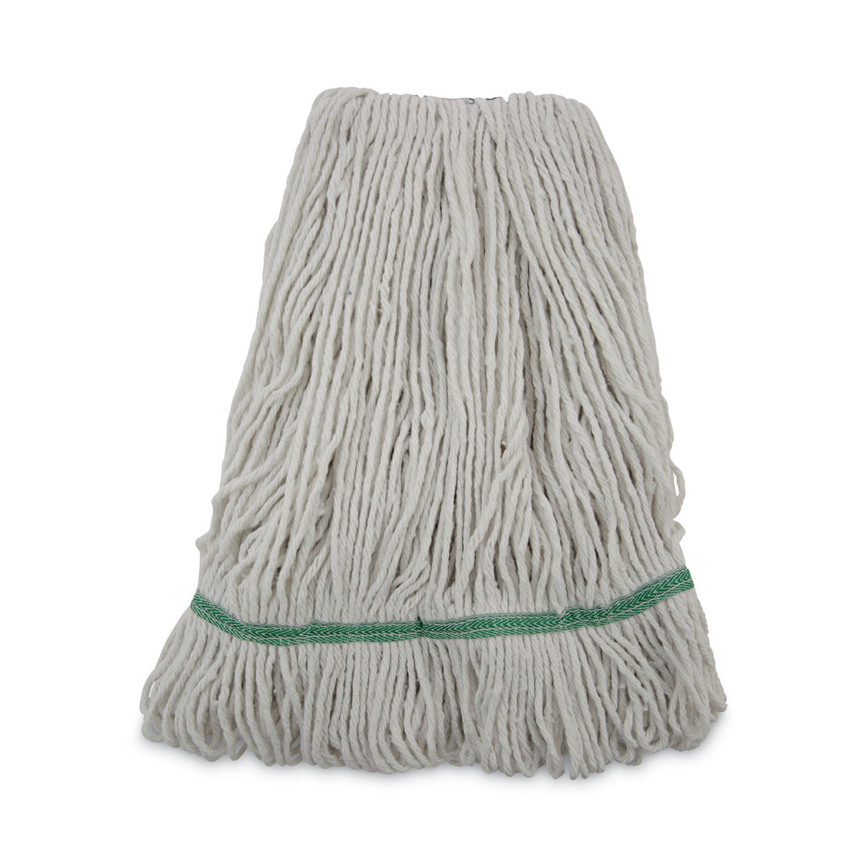 BoardwalkÂ® Standard Mop Head, Cotton/Rayon, Medium, White, 12 Mops (BWK502WHNB)