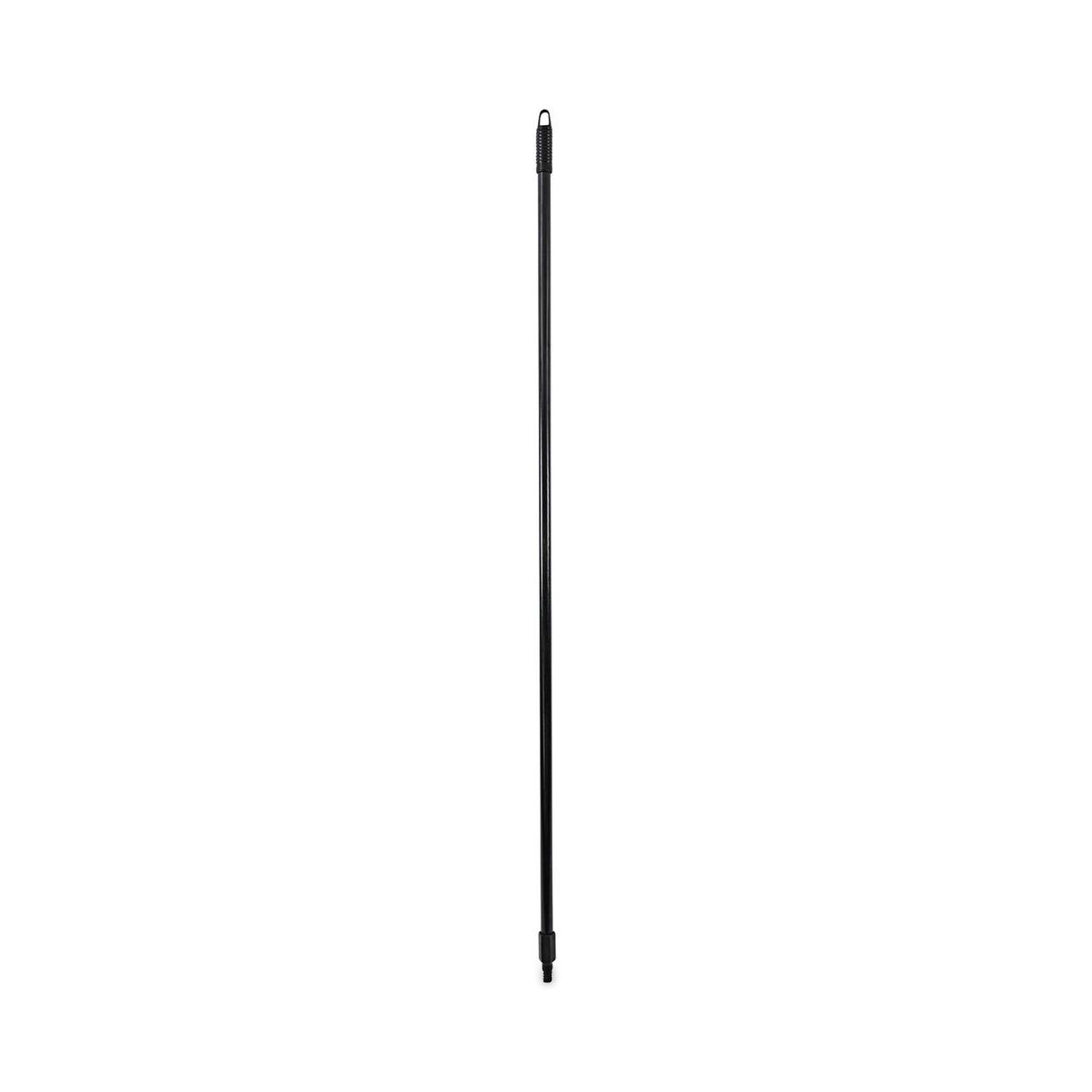 BoardwalkÂ® Fiberglass Broom Handle, Nylon Plastic Threaded End, Black (BWK636)