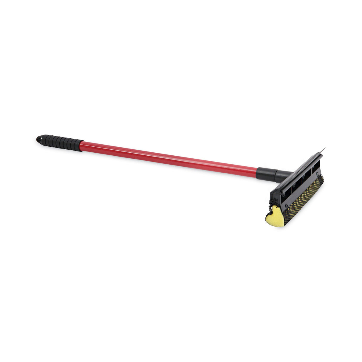 BoardwalkÂ® General-Duty Squeegee, Sponge/Rubber Blade, 21" Metal Handle (BWK824)