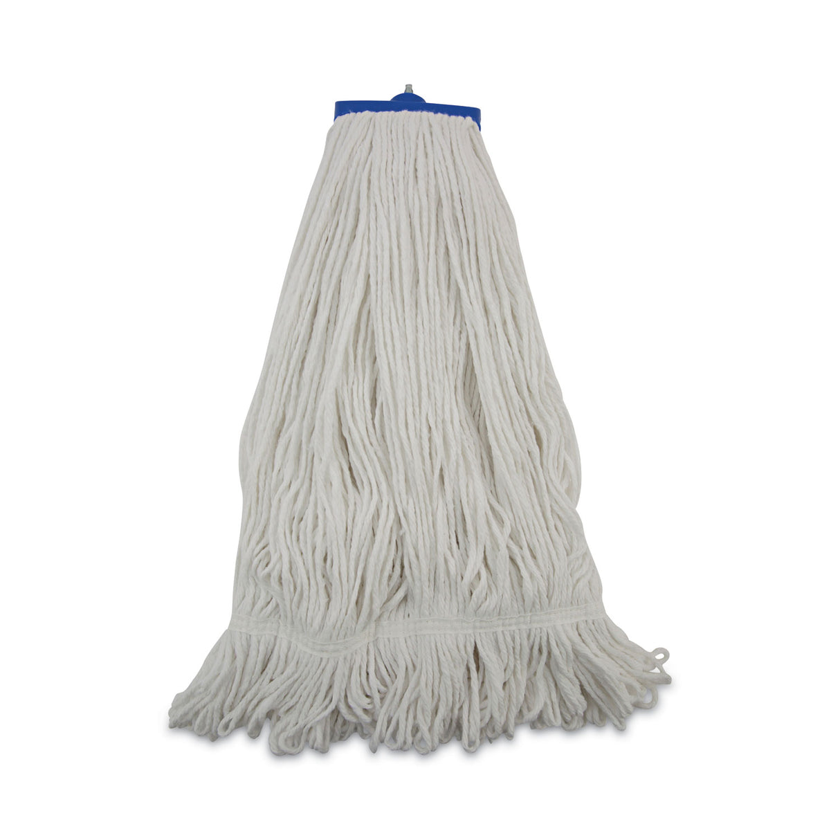 BoardwalkÂ® Mop Head, Lie-Flat Head, Rayon Fiber, 24oz, White, 12/Carton (BWK824R)