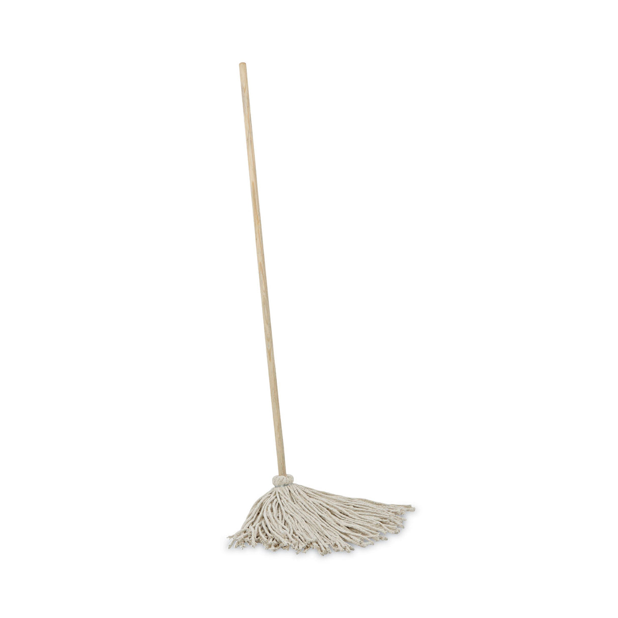 BoardwalkÂ® Cut-End Cotton Mop Head, White, #24 Handle Deck, 6 Mops (BWKCD50024S)