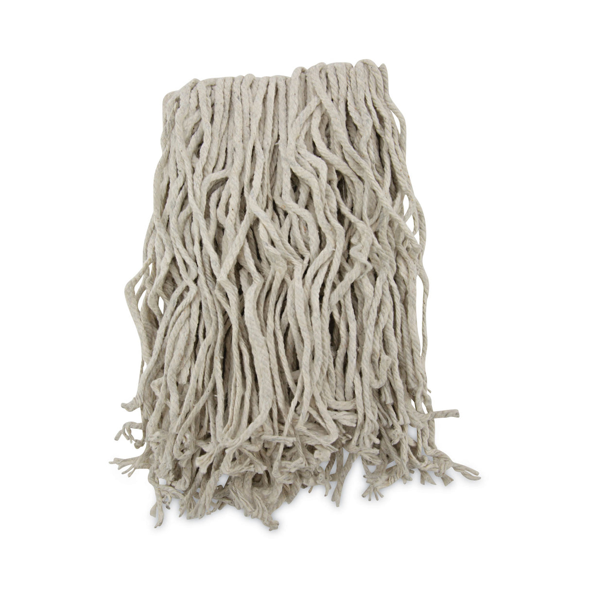 BoardwalkÂ® Cut-End Cotton Mop Head, White, 4-Ply, #16 Band, 12 Mops (BWKCM02016S)