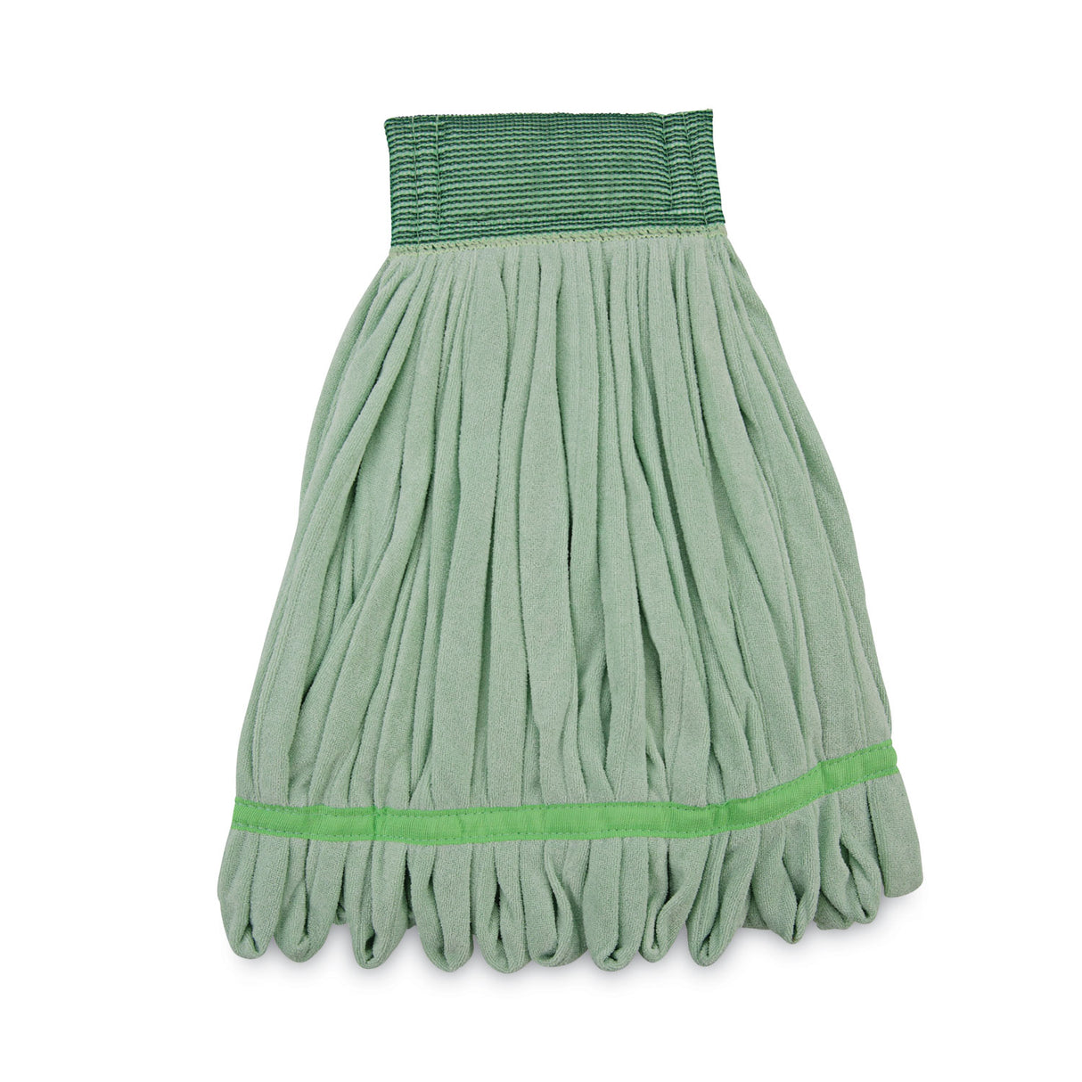 BoardwalkÂ® Microfiber Mop Head, Wet Mop, Medium, Green (BWKMWTMG)