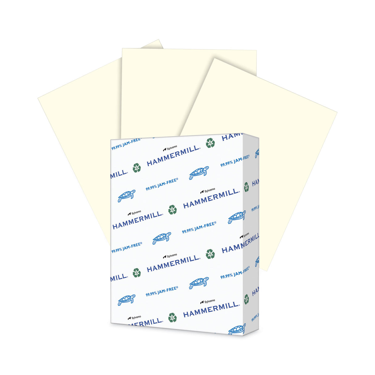 Hammermill Colors Print Paper, 20 lb Bond Weight, 8.5 x 11, Cream, 500/Ream (168030)