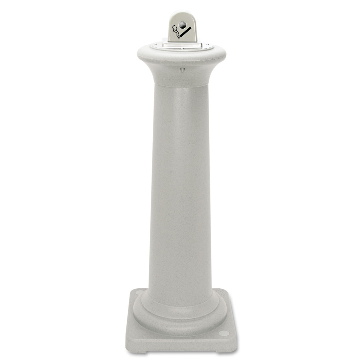 Groundskeeper Tuscan Receptacle, 22.05 Gal, 13 Dia X 38.38h, Sandstone