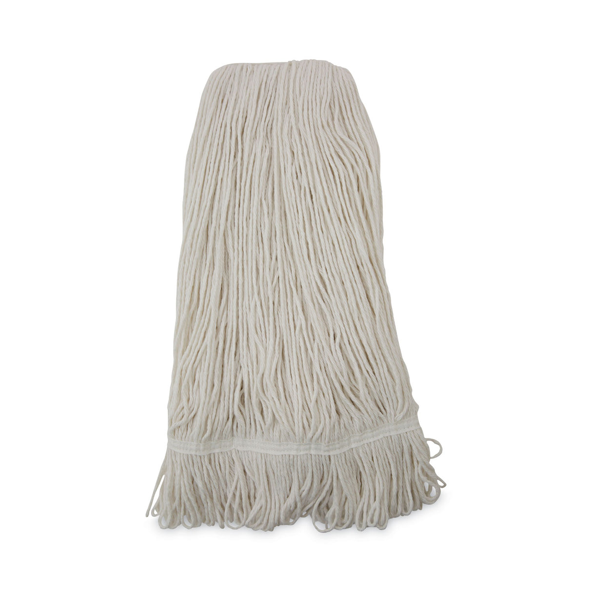 Boardwalk Pro Loop Web/Tailband Wet Mop Head, Rayon, 24oz, White, 12/Carton (BWK424RCT)