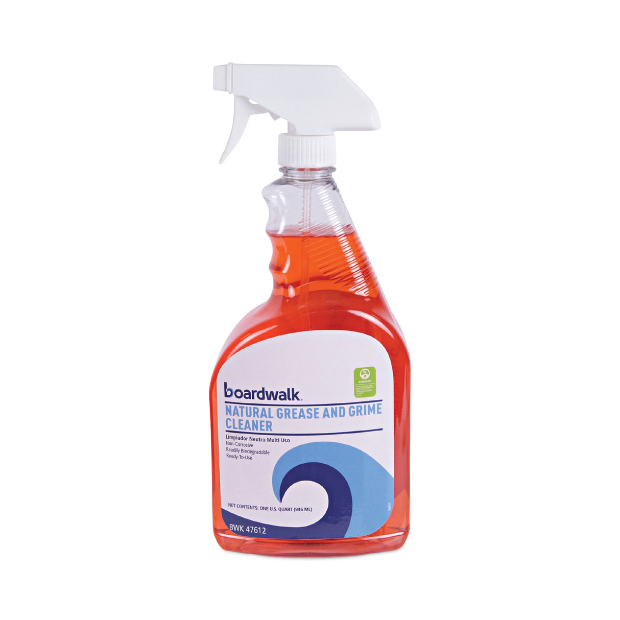 BoardwalkÂ® Natural Grease and Grime Cleaner, 32 oz., Spray Bottle (BWK47612EA)