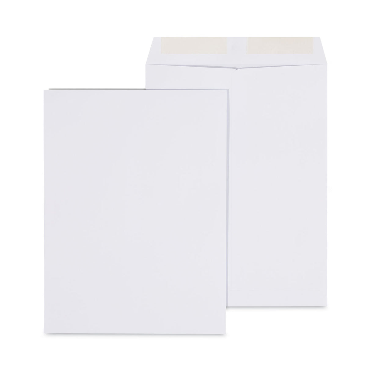Universal Peel Seal Strip Catalog Envelope, #10 1/2, Square Flap, Self-Adhesive Closure, 9 x 12, White, 100/Box (UNV40100)
