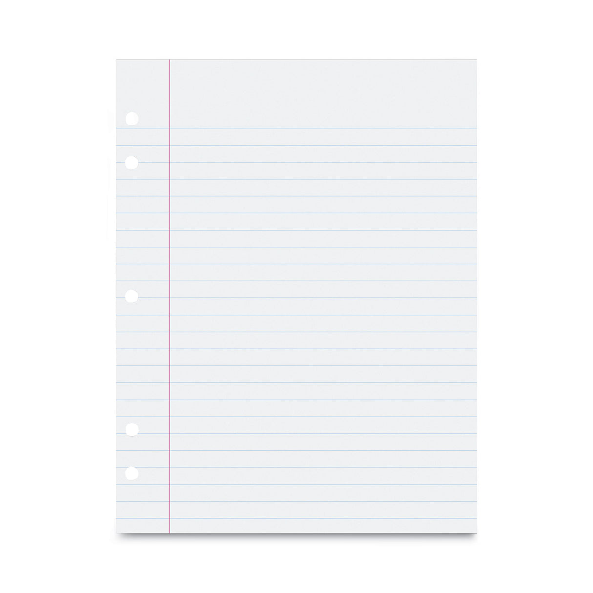 Pacon Composition Paper, 5-Hole, 8 x 10.5, Wide/Legal Rule, 500/Pack (2441)