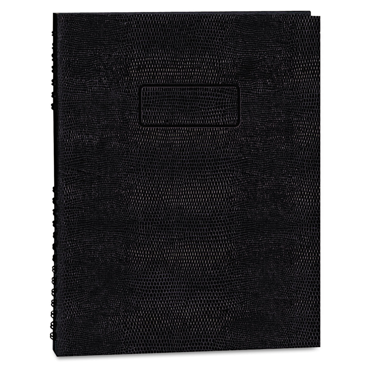 Blueline EcoLogix NotePro Executive Notebook, 1-Subject, Medium/College Rule, Black Cover, (100) 11 x 8.5 Sheets (A10200EBLK)