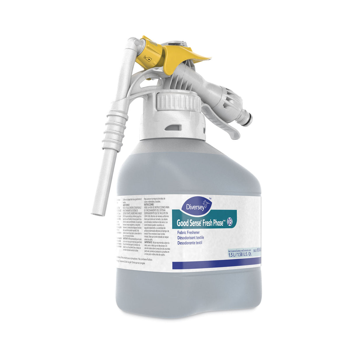 Good Sense Fresh Phase Fabric Freshener, Fresh Scent, 1.5 L Rtd Bottle, 2/carton