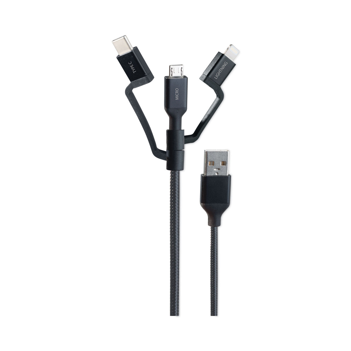 Case Logic Universal USB Cable, 3.5 ft, Black (CLOPCA101BK)
