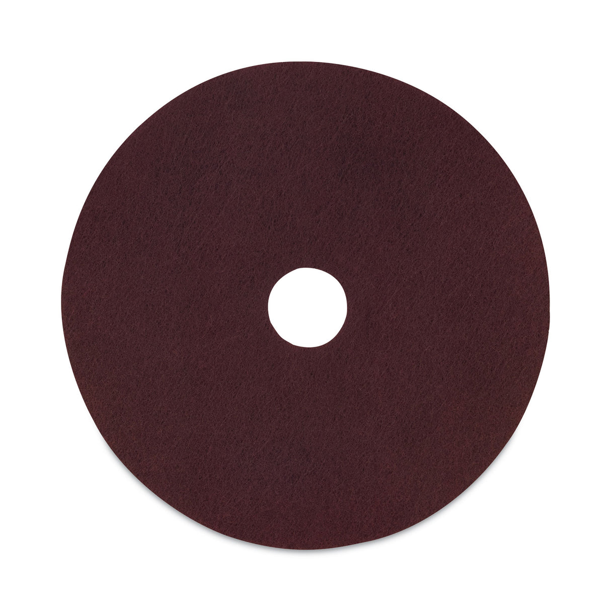 BoardwalkÂ® Deep Scrub Pads, 20" Diameter, Maroon, 10/Carton (BWKSPP20)