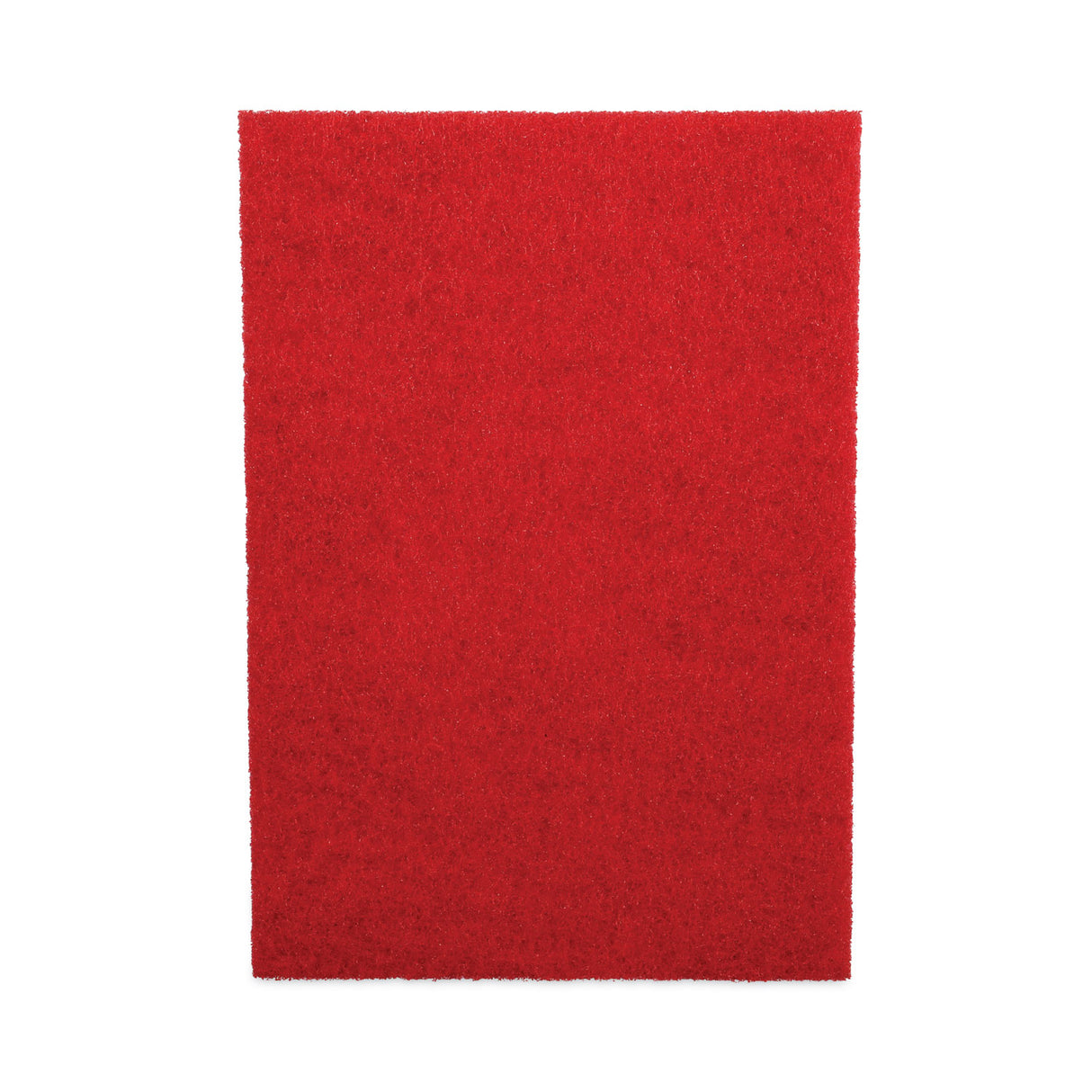 BoardwalkÂ® Buffing Floor Pads, 28 x 14, Red, 10/Carton (BWK402814RED)