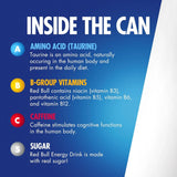 Energy Drink with 80Mg Caffeine plus Taurine & B Vitamins, 8.4 Fl Oz, 6 Packs of 4 Cans (Pack of 24)