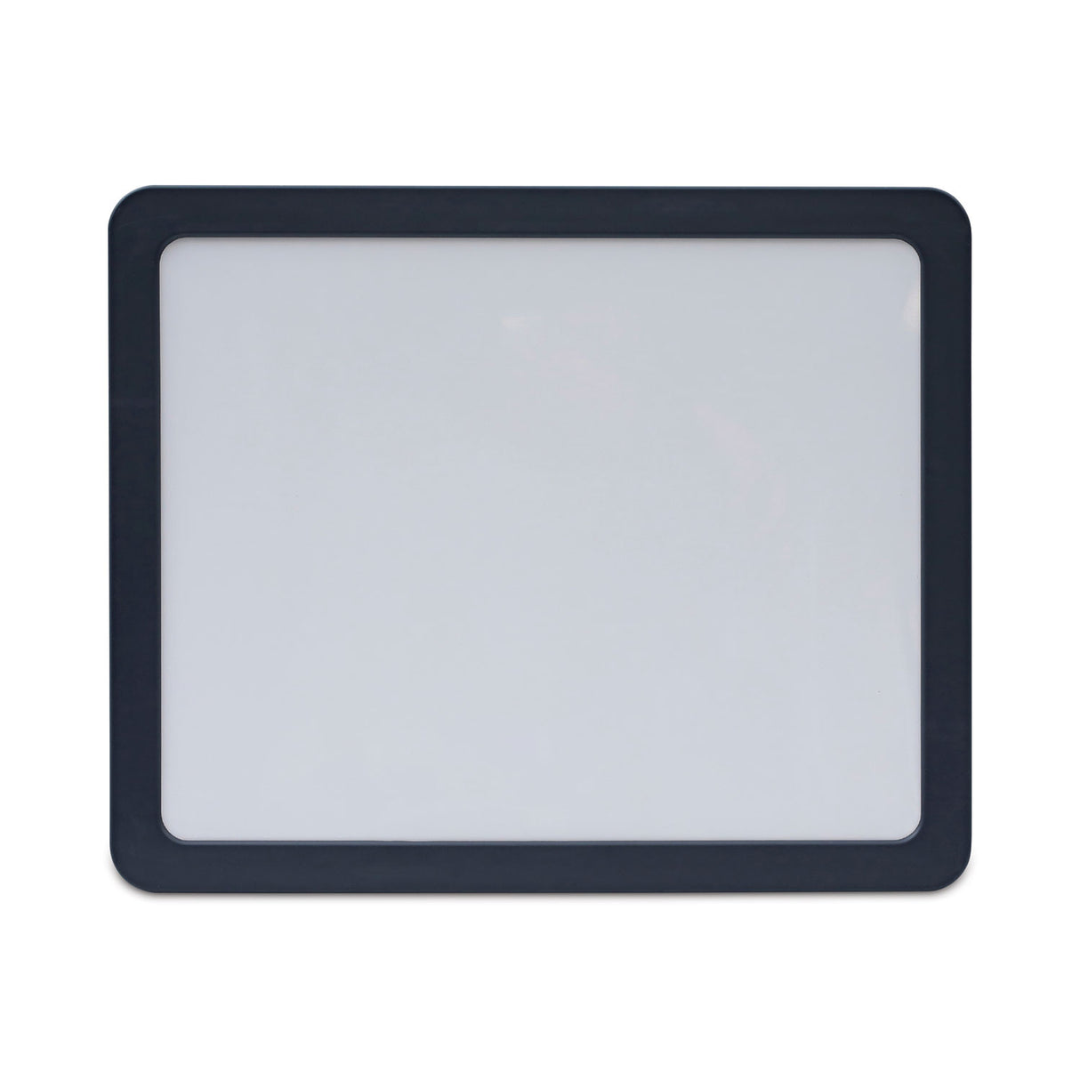 Universal Recycled Cubicle Dry Erase Board, 15.88 x 12.88, White Surface, Charcoal Plastic Frame (UNV08165)