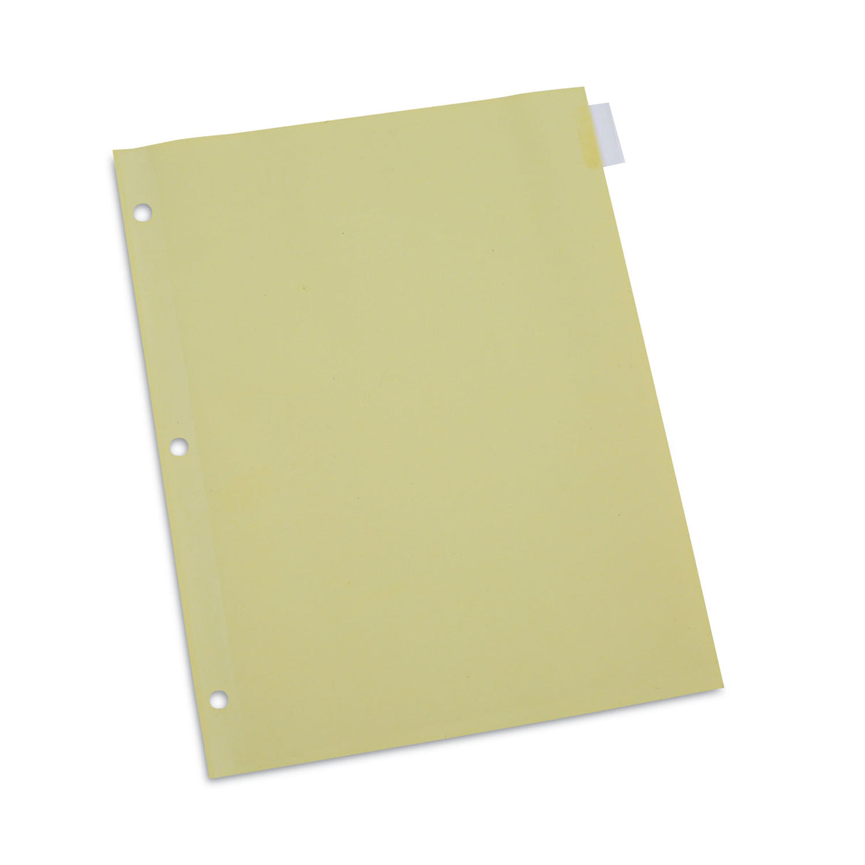 Universal Insertable Tab Index, 8-Tab, 11 x 8.5, Buff, Clear Tabs, 24 Sets (UNV20841)