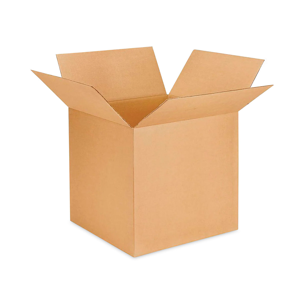 Universal Fixed-Depth Brown Corrugated Shipping Boxes, Regular Slotted Container (RSC), Large, 12" x 12" x 7", Brown Kraft, 25/Bundle (UNV12127)